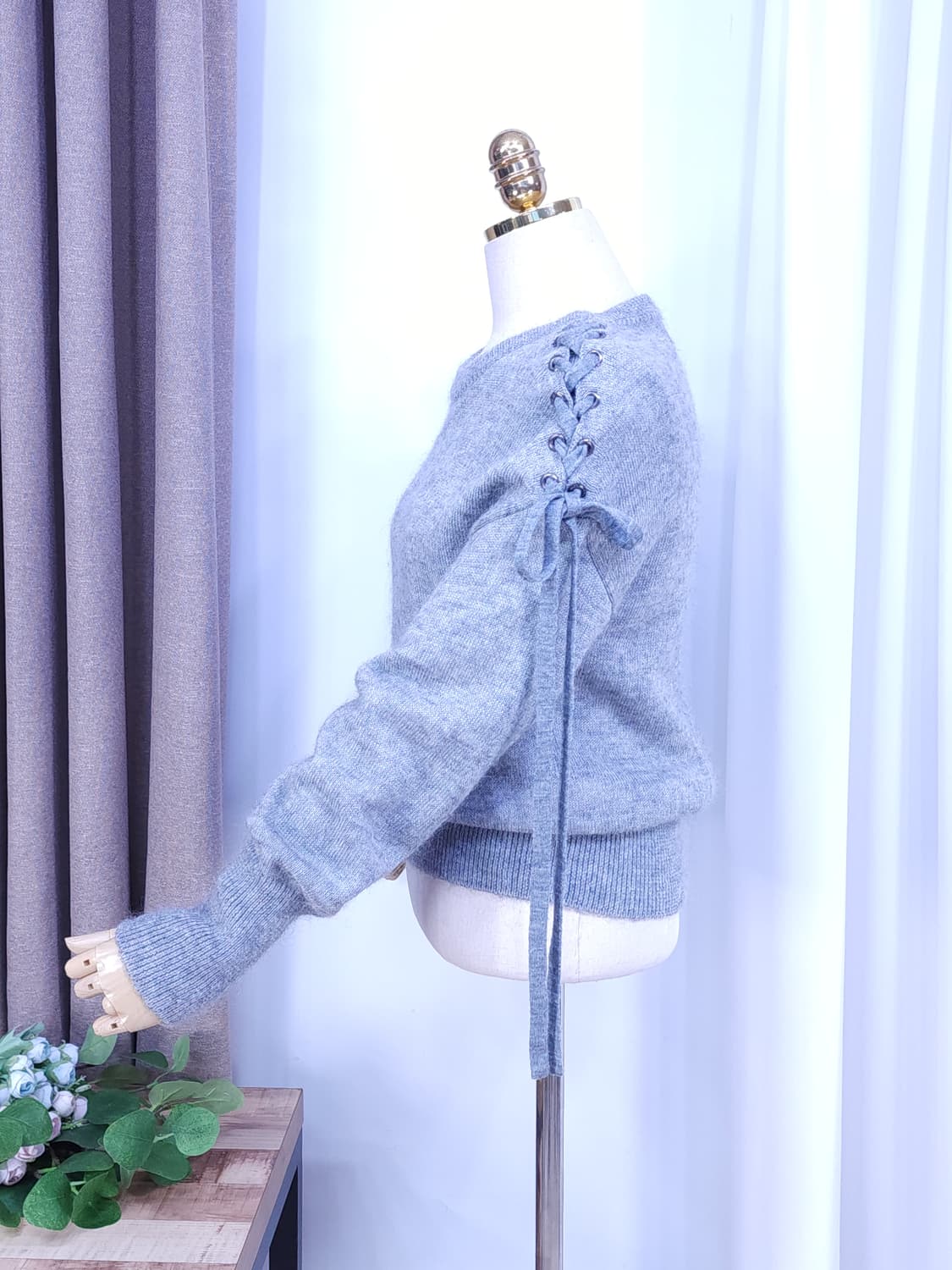 LE CIEL BLEU 아일렛 니트 상품이미지5