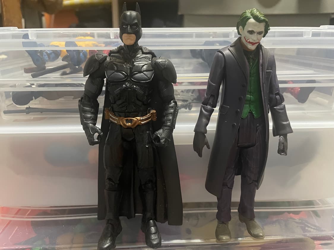 조커,배트맨 피규어 2종판매 상품이미지1