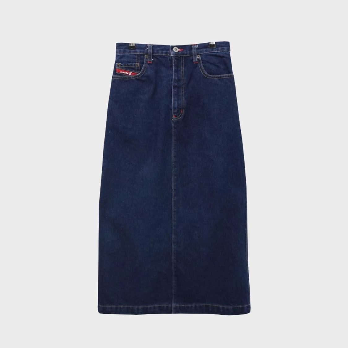 진청 데님 롱 스커트 61437 상품이미지2