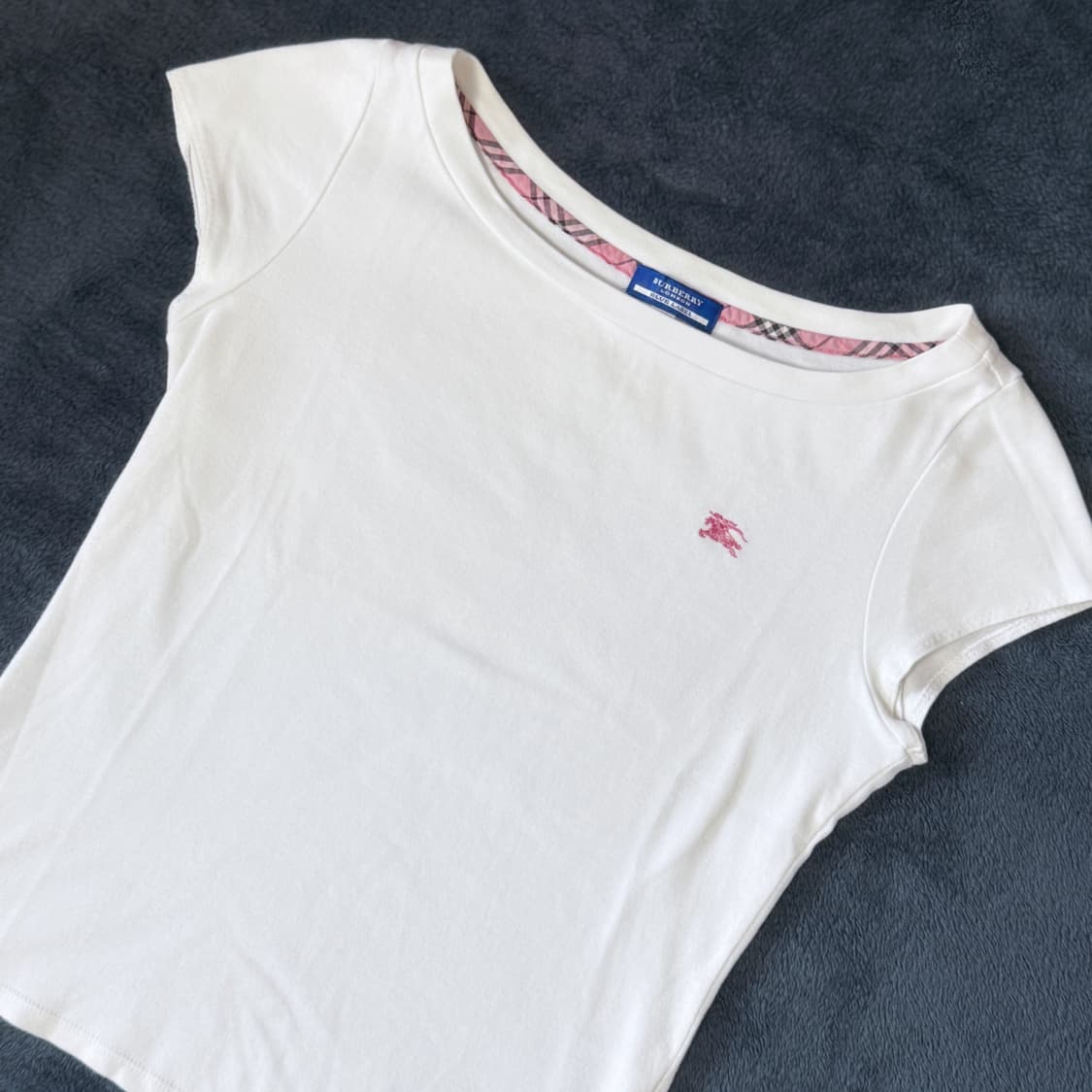 버버리 블루라벨 딸기우유 핀터깔 달천 딱붙티 상품이미지2