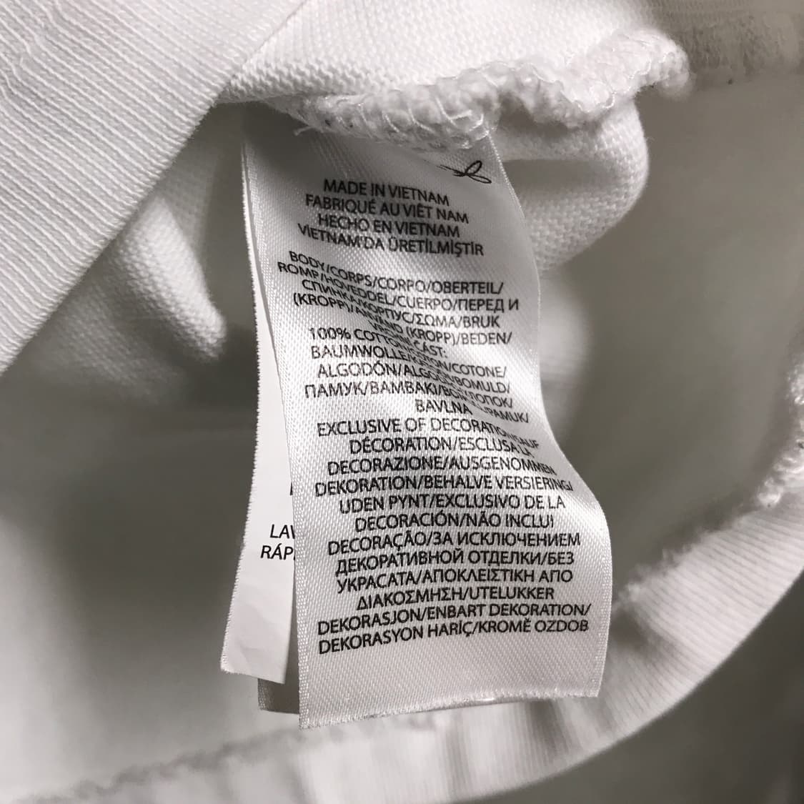 폴로 랄프로렌 QR 긴팔 티셔츠 화이트 L 상품이미지6