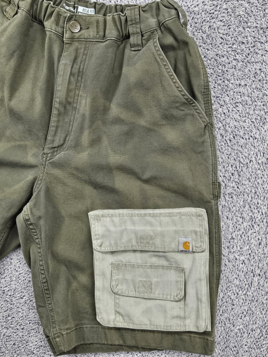 칼하트 코튼 카펜터 워크 쇼츠 반바지 커스텀 ( 38" ) / 11870 상품이미지6