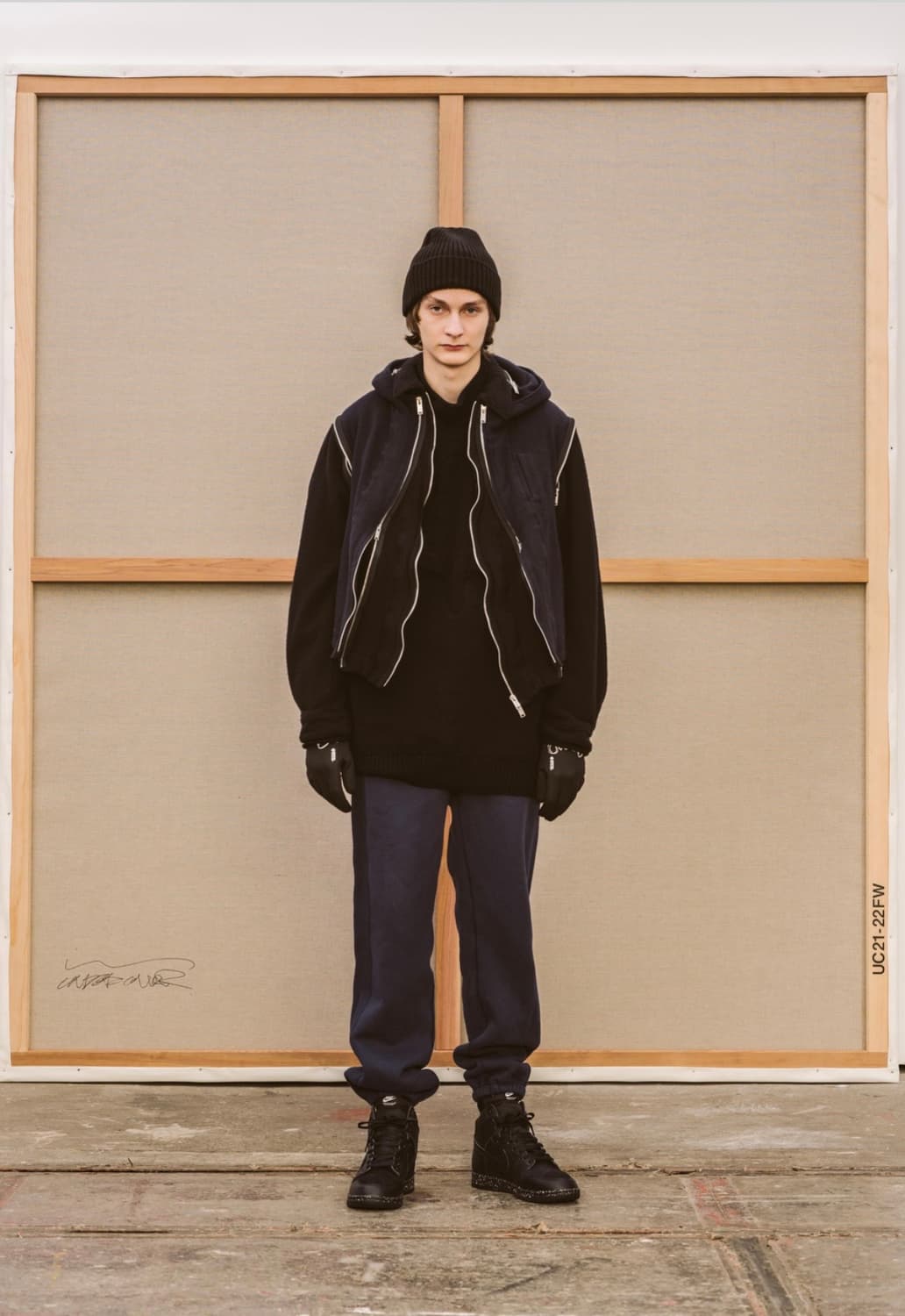 언더커버 21aw 축융 멀티지퍼 도킹 자켓 상품이미지3