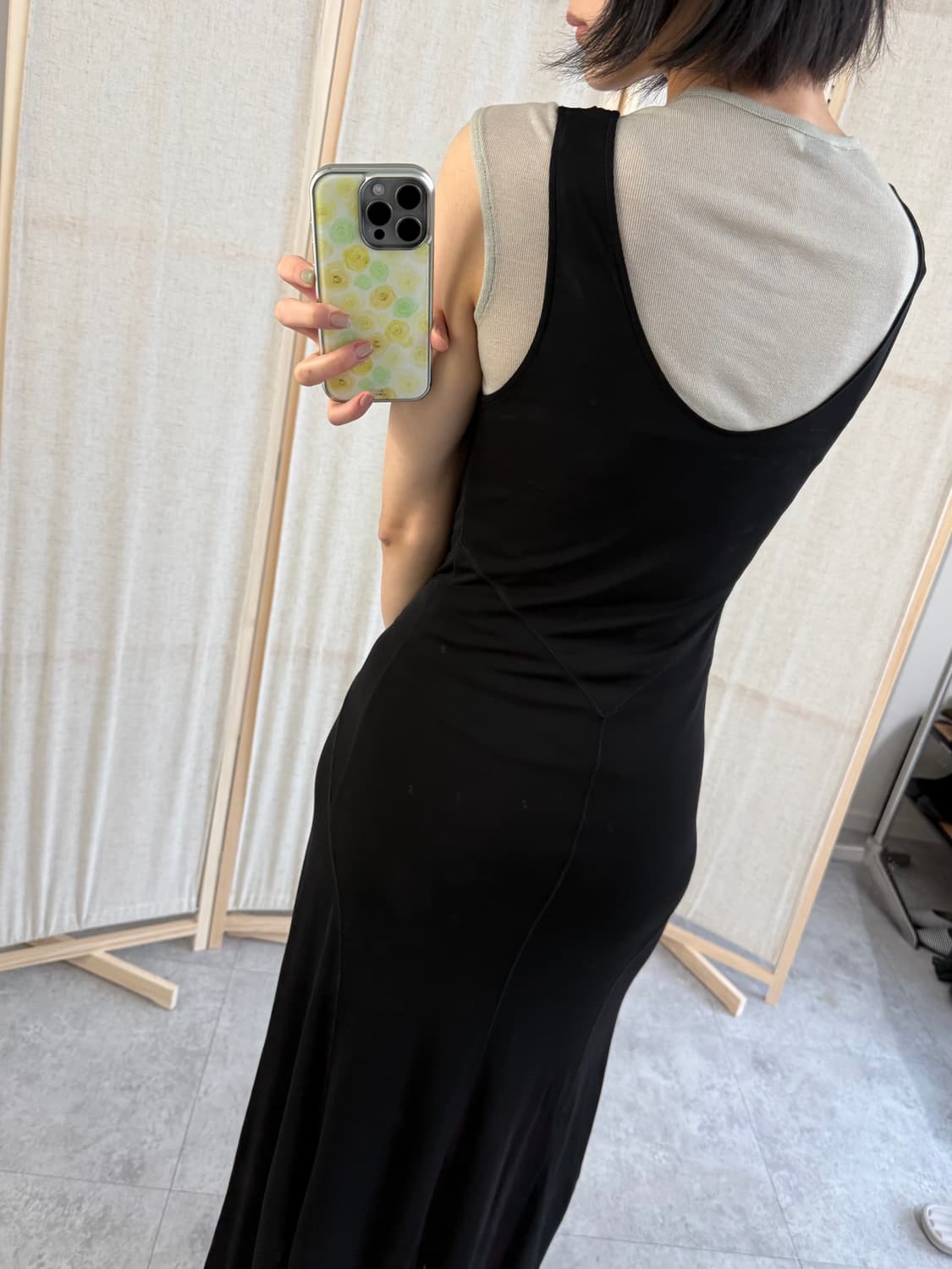 DKNY 도나카란 꼬임 민소매 드레스 상품이미지4