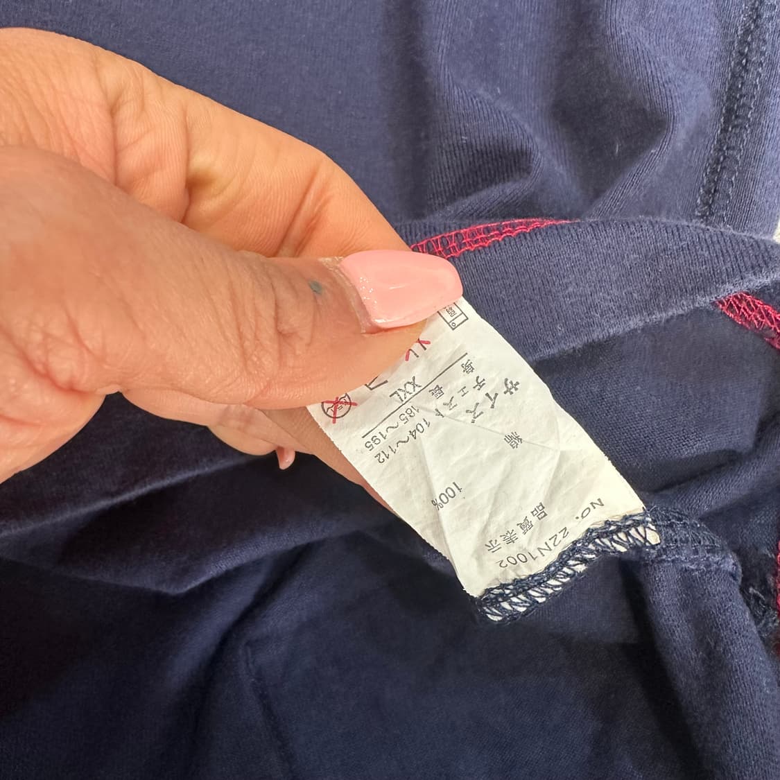 NORTON 노턴 빈티지 자수 네이비 반팔티L 상품이미지5