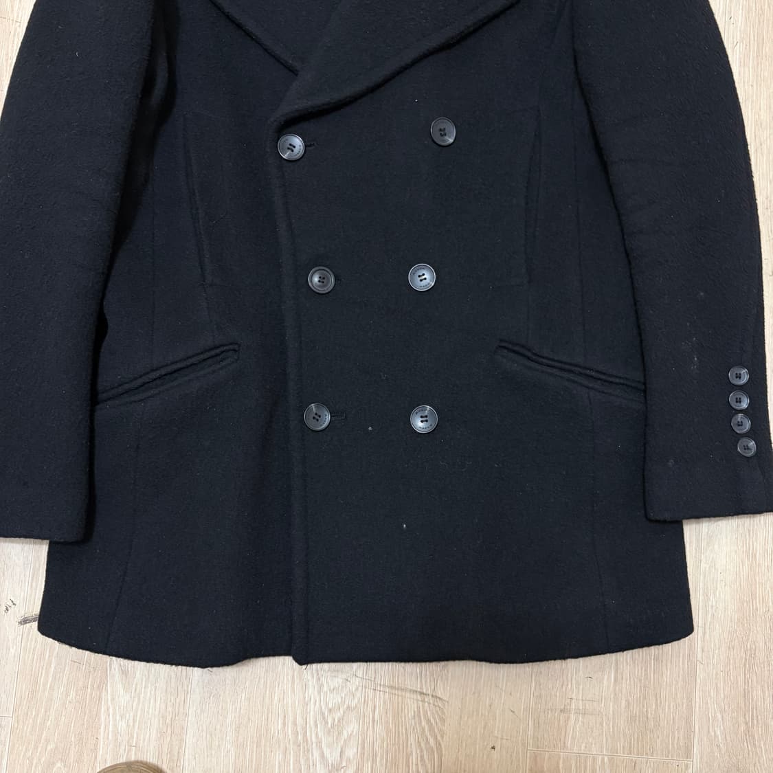 앤듀 남성 클래식 모직 더플 코트 XL/105  상품이미지3