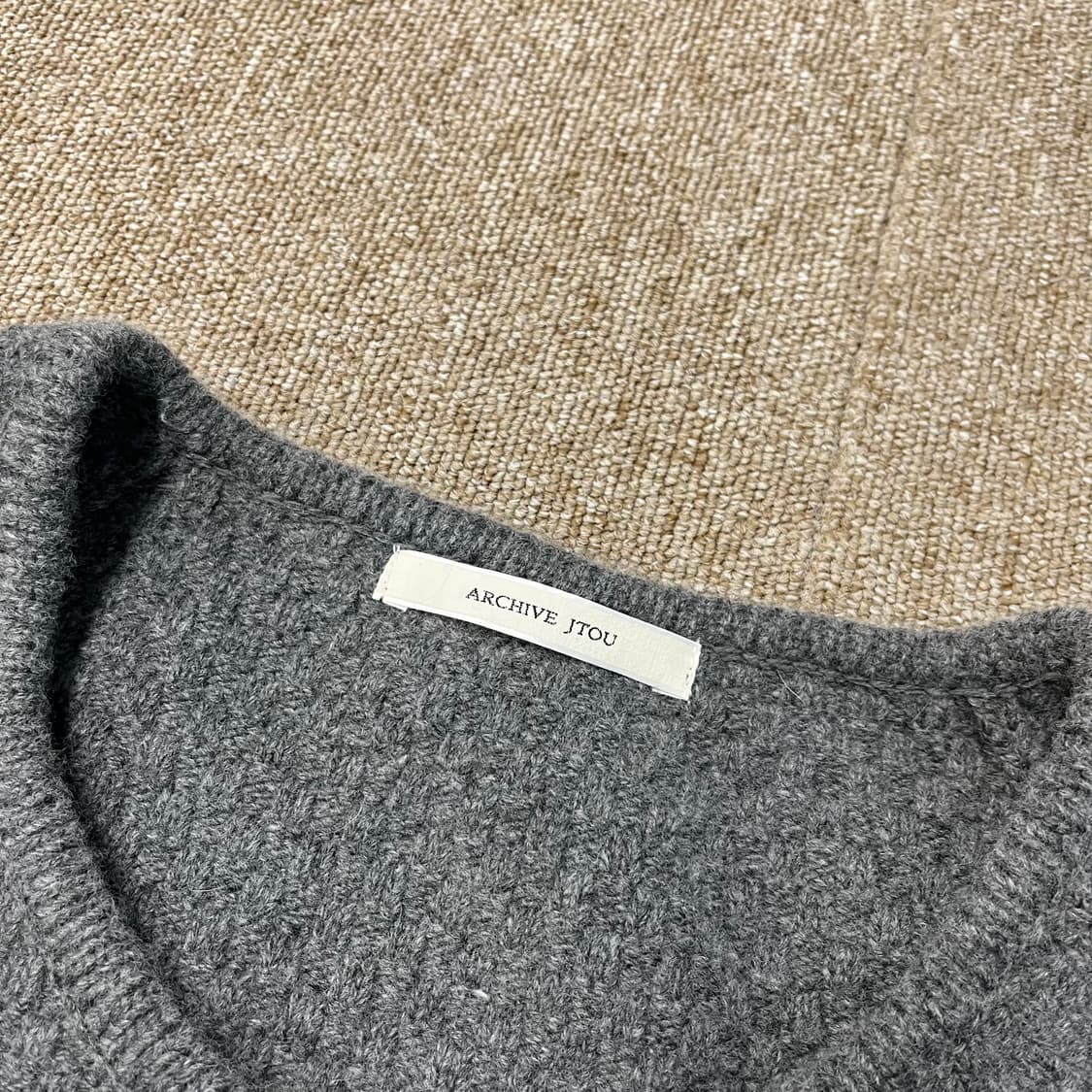 아카이브제이투유 오버핏 다이애나 가디건 상품이미지4