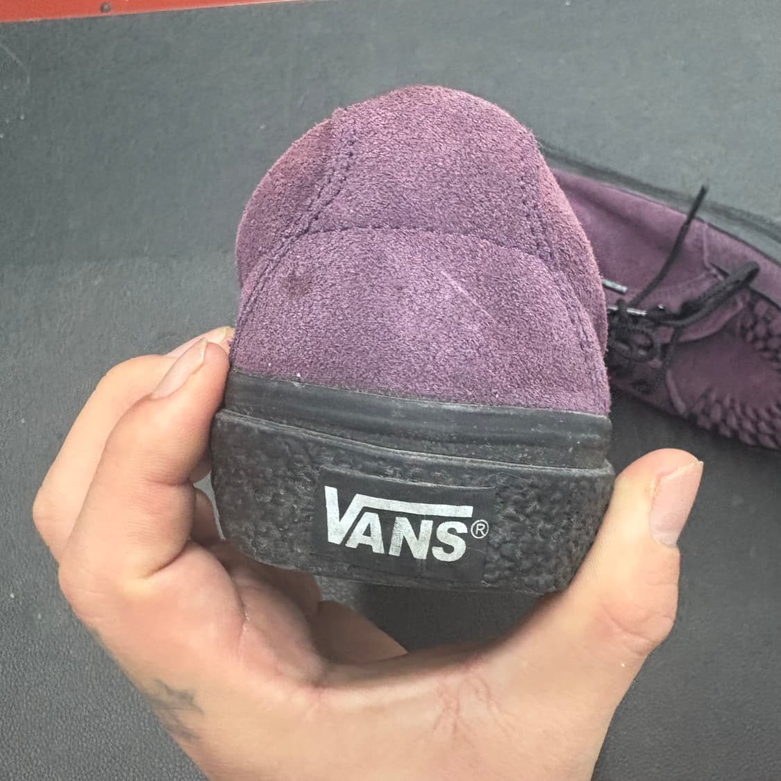 (260)00s반스스웨이드클리퍼퍼플 상품이미지4