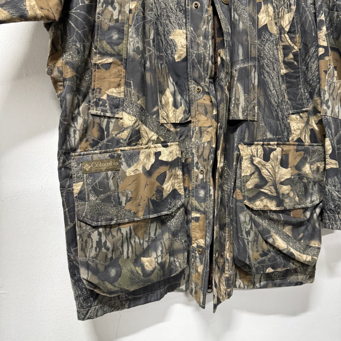 Columbia USA 컬럼비아 모시오크 리얼트리 카모 풀 패턴 롱 자켓 상품이미지5