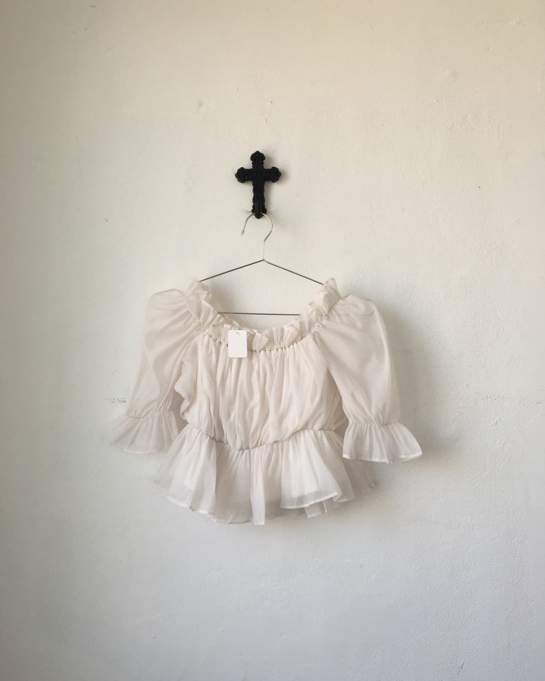 Shirring blouse top 상품이미지2