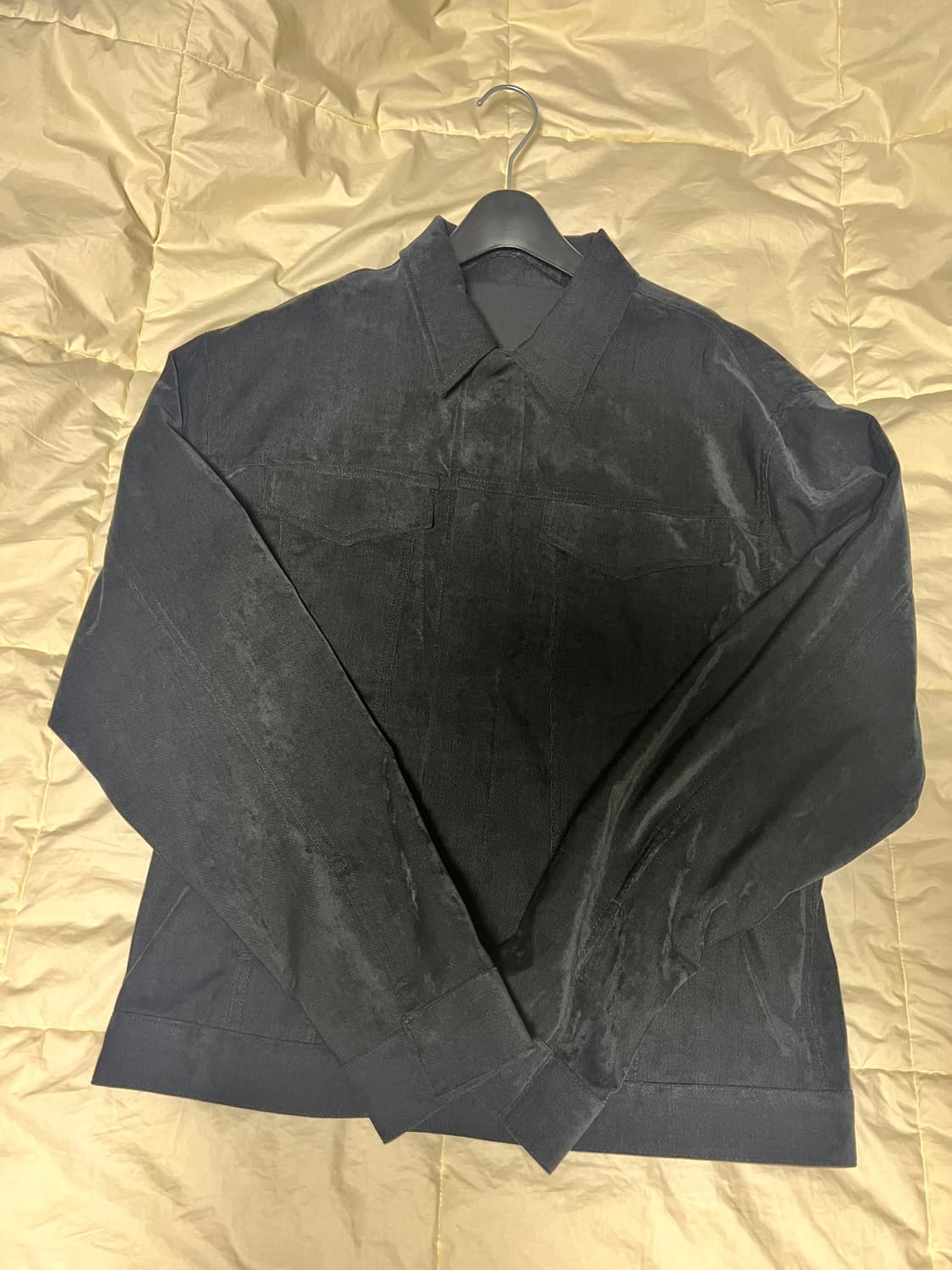 유스 벨벳 트러커 블랙 S 상품이미지3