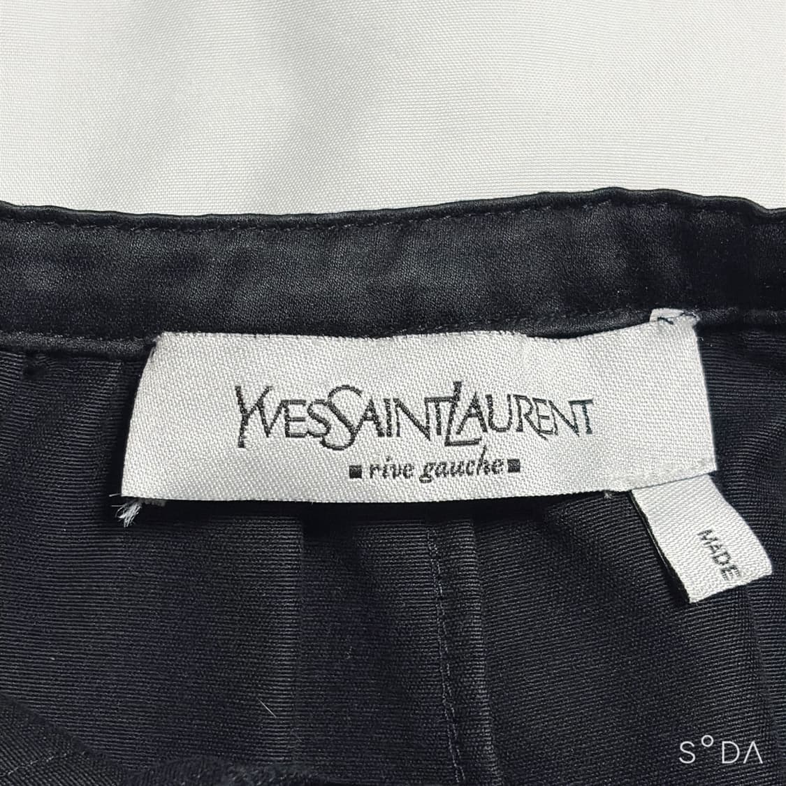 생로랑 A라인 미니 스커트 상품이미지6