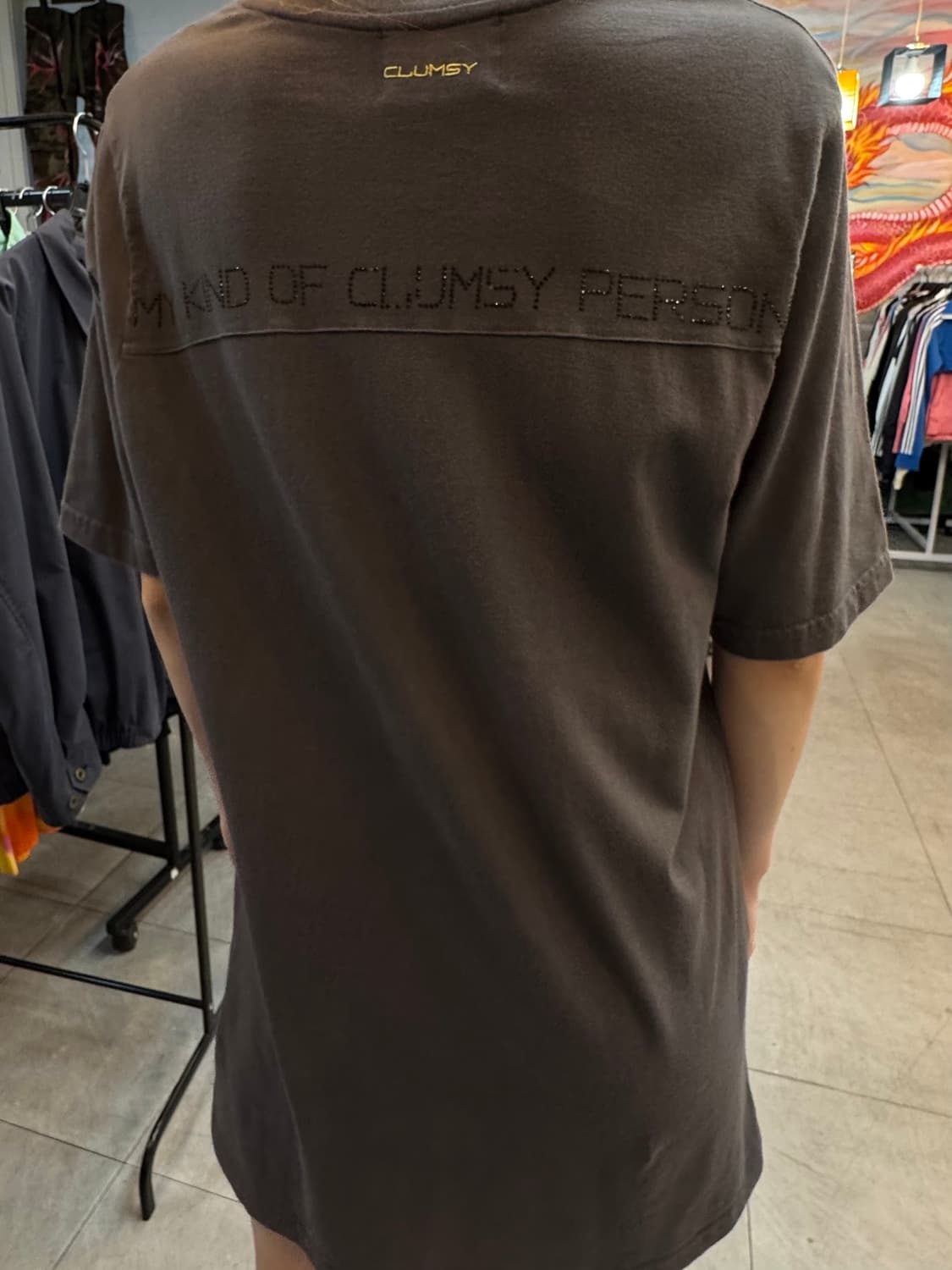 빈티지 clumsy 티셔츠 2 상품이미지2