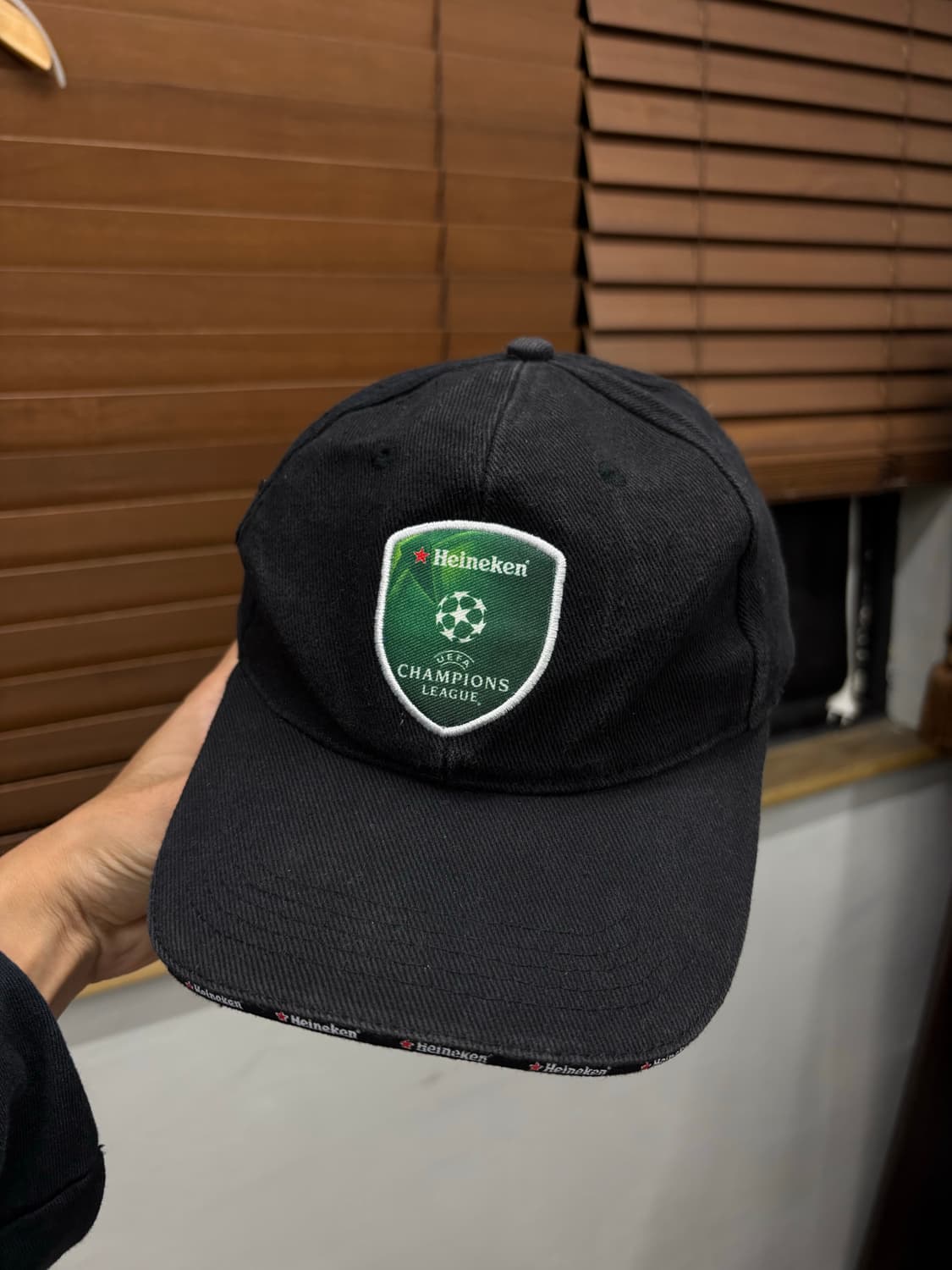 UEFA 유럽 축구 챔피언스리그 볼캡 모자 상품이미지1