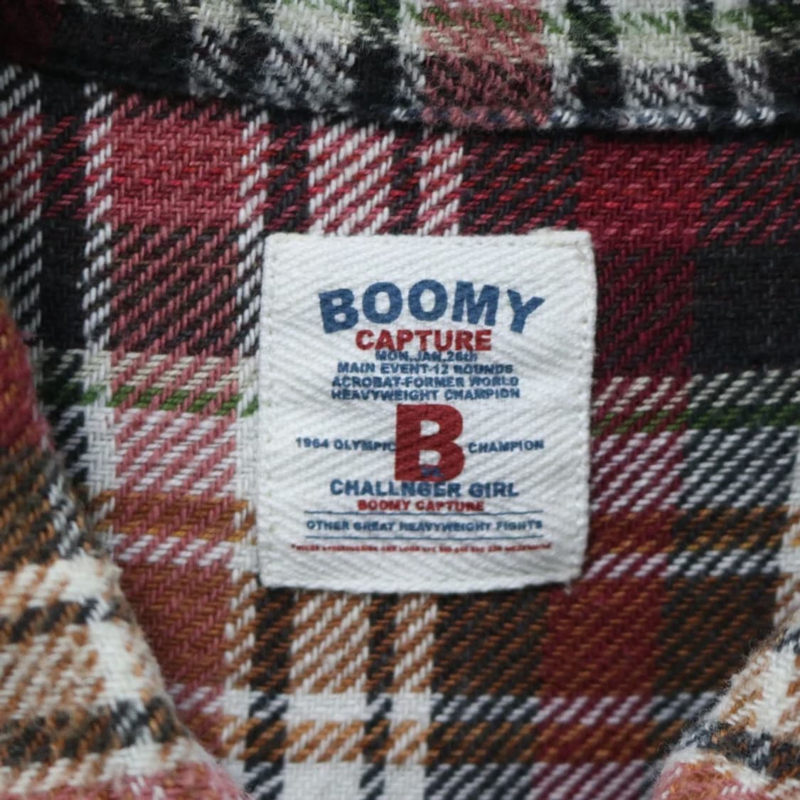 CHALLENGER  체크 데미지 포인트 셔츠 자켓 62093 상품이미지6