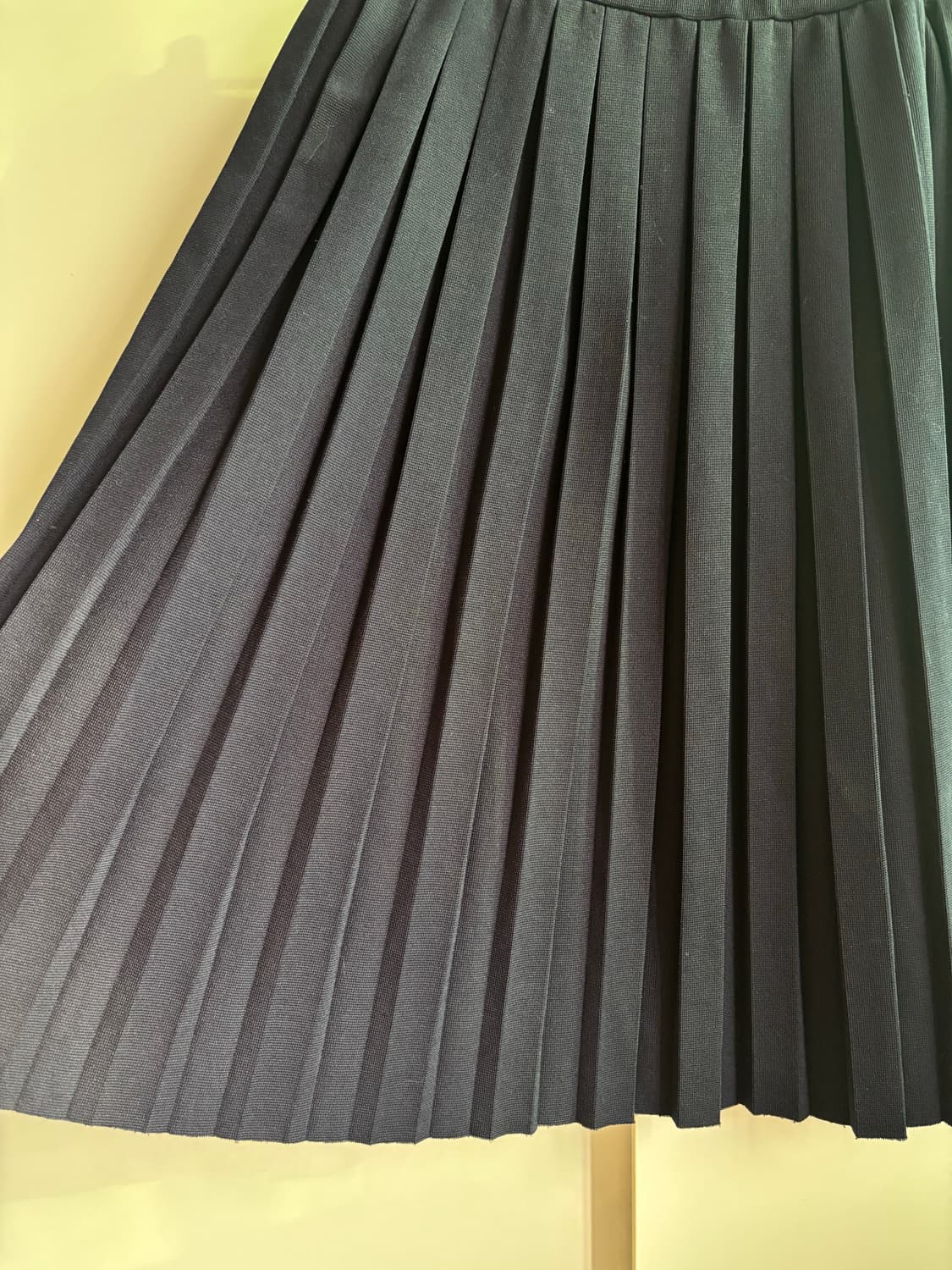 네이비 플리츠 스커트 상품이미지2