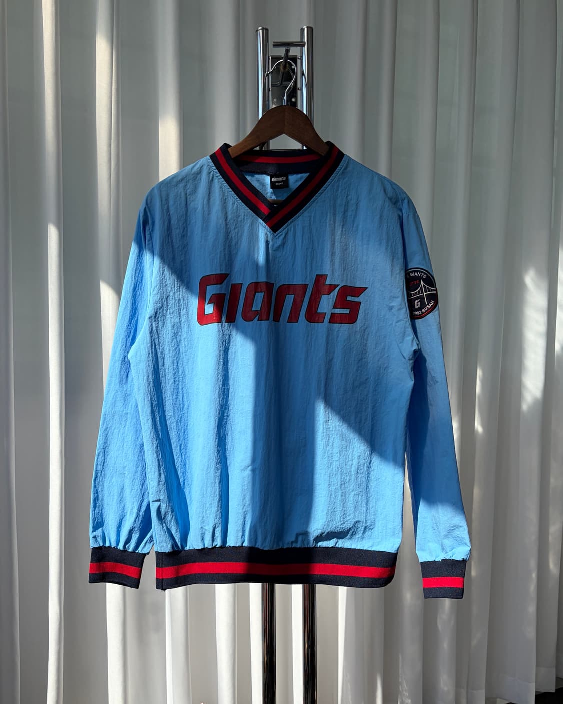 [M]롯데 자이언츠 바다 웜업 바람막이 상품이미지2