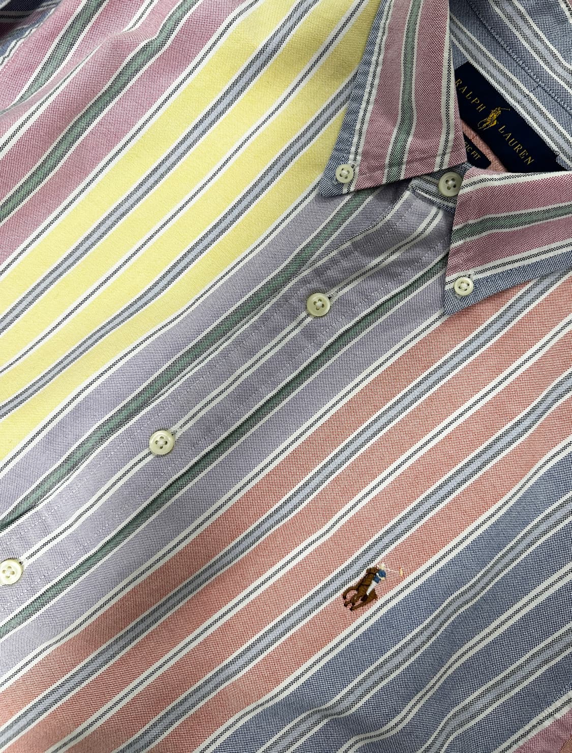 폴로 랄프로렌 남성 스트라이프 셔츠 L사이즈 상품이미지4