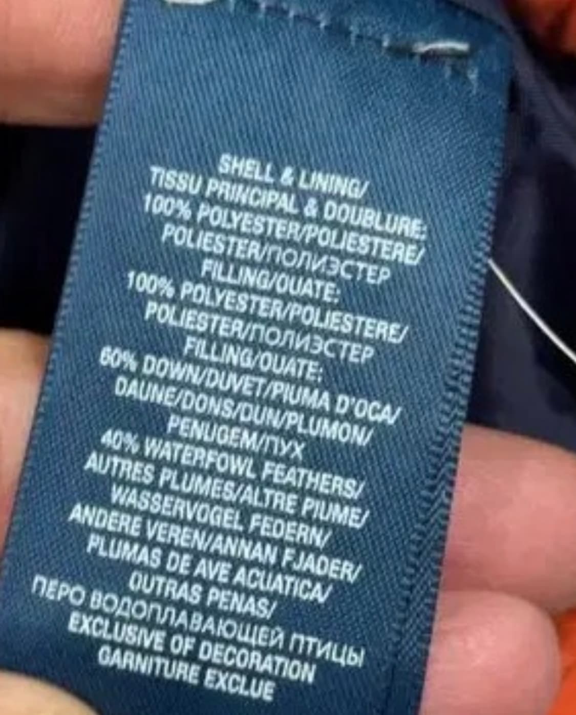 폴로랄프로렌 오렌지패딩 상품이미지5