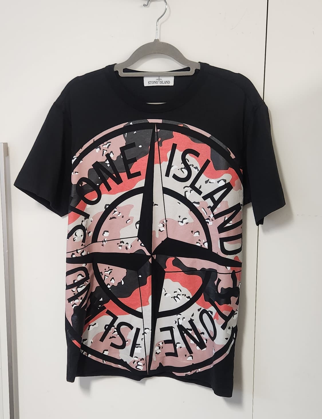스톤아일랜드 정품 카모 나침반 반팔 티셔츠 S 상품이미지1