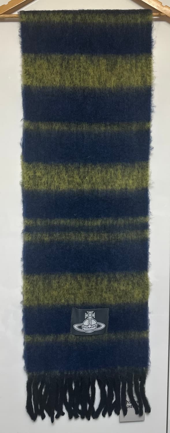 비비안웨스트우드 알파카모헤어울체크 머플러남여공용 상품이미지1