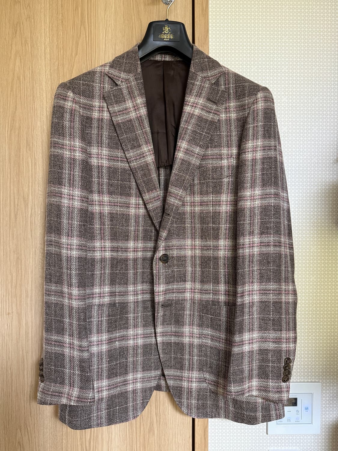 맨온더분 까노니코 체크 자켓 48사이즈 상품이미지1