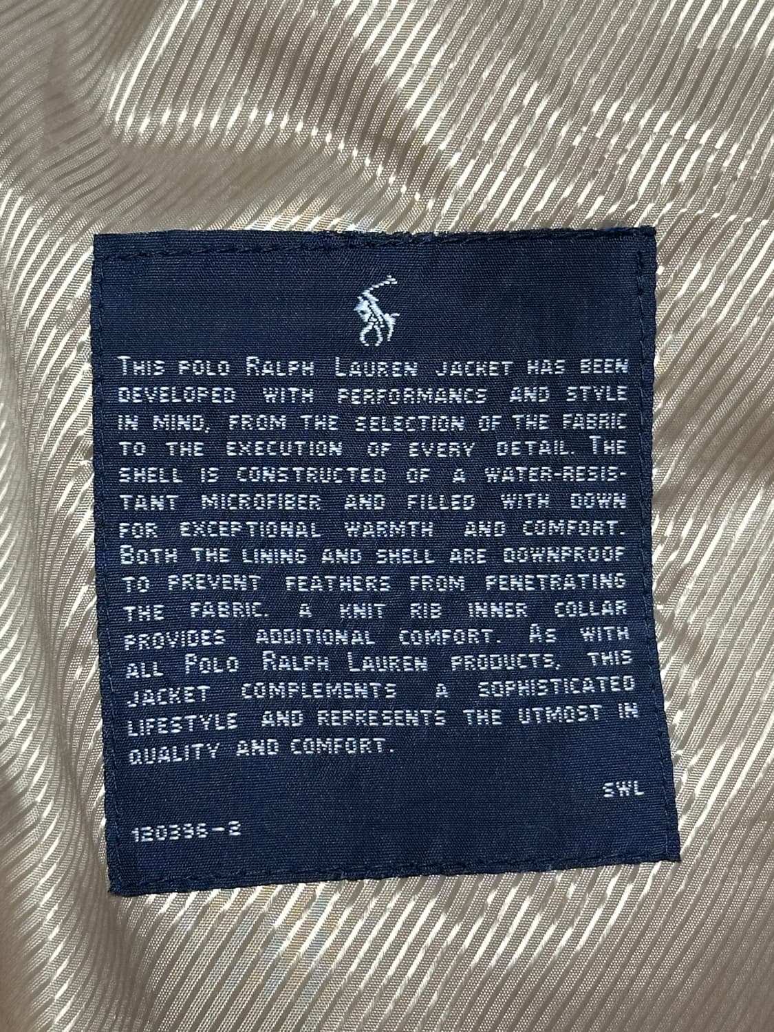 폴로 브리튼 네이비 XL 상품이미지5