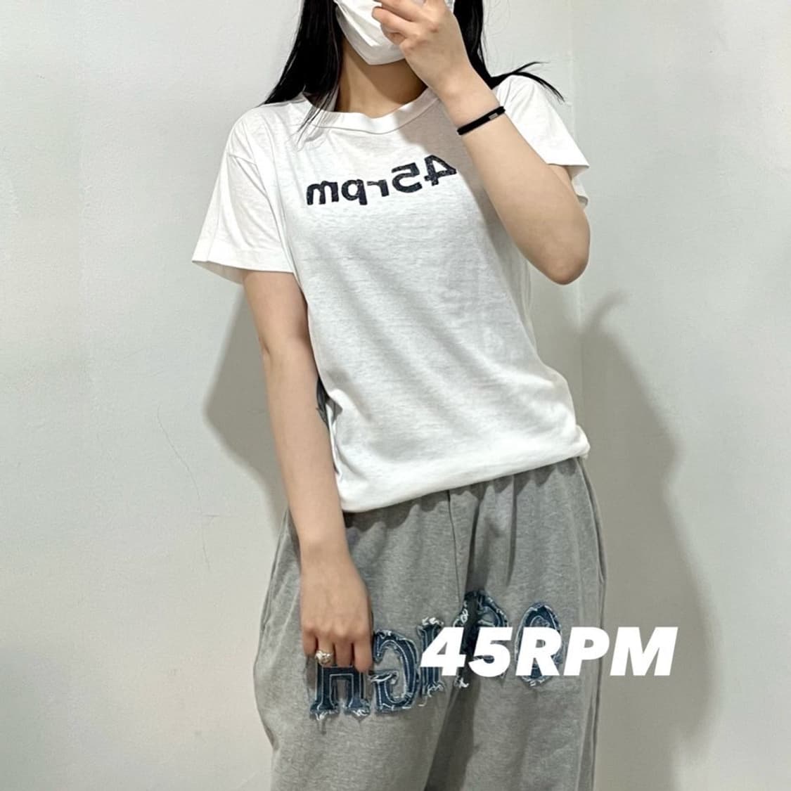 45rpm 빅로고 반팔티 상품이미지1