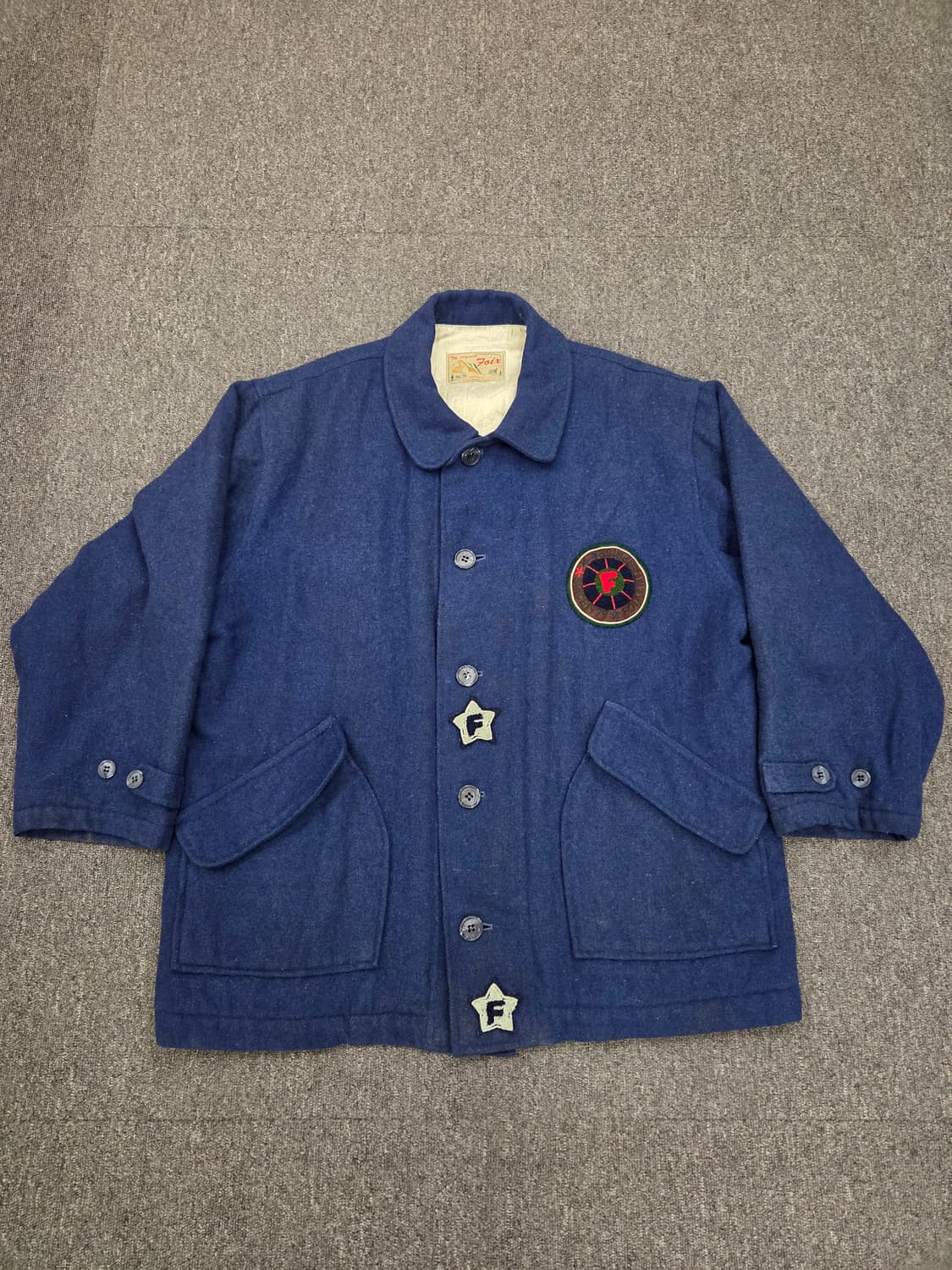 90's 일본빈티지 울코트 상품이미지2