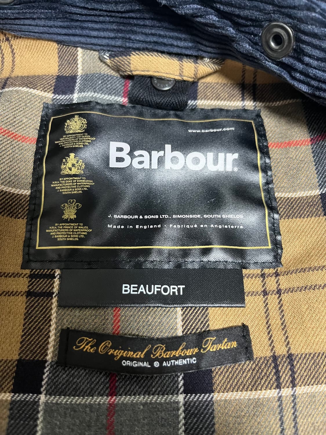 바버 뷰포트 네이비 Size 36 상품이미지7