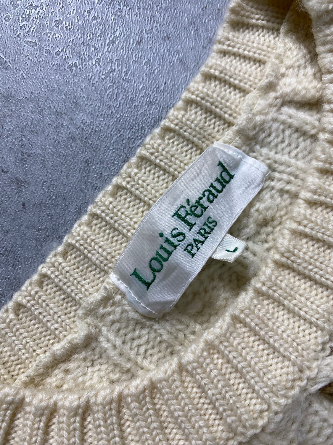 [L] Louie Feraud Paris 에스닉 울 스웨터 상품이미지6