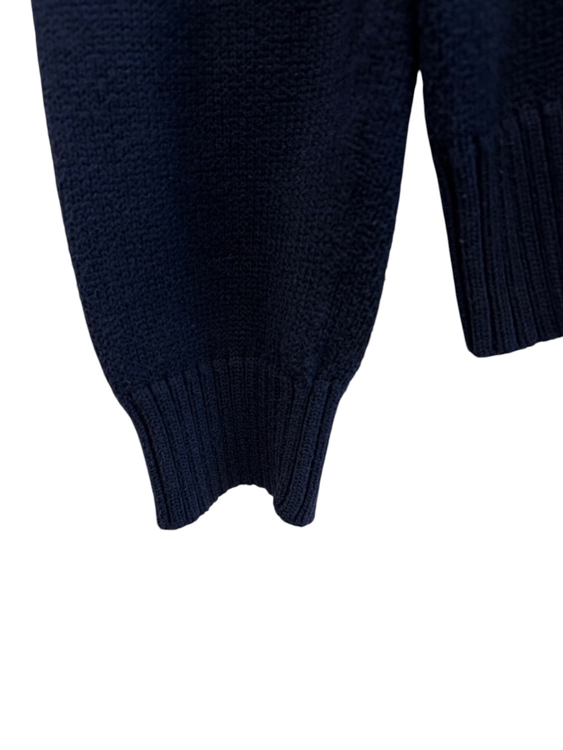 00s 폴로 반집업 니트 네이비 (M/100~105) 상품이미지6