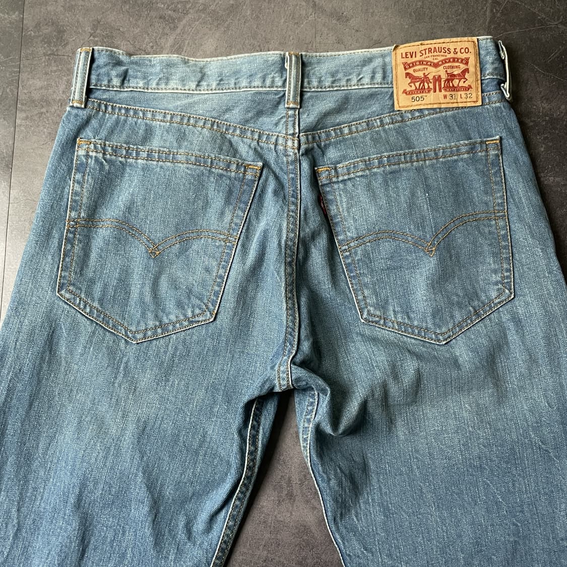 LEVI'S 리바이스505 빈티지 레귤러 스트레이트핏 팬츠 A00348 상품이미지6