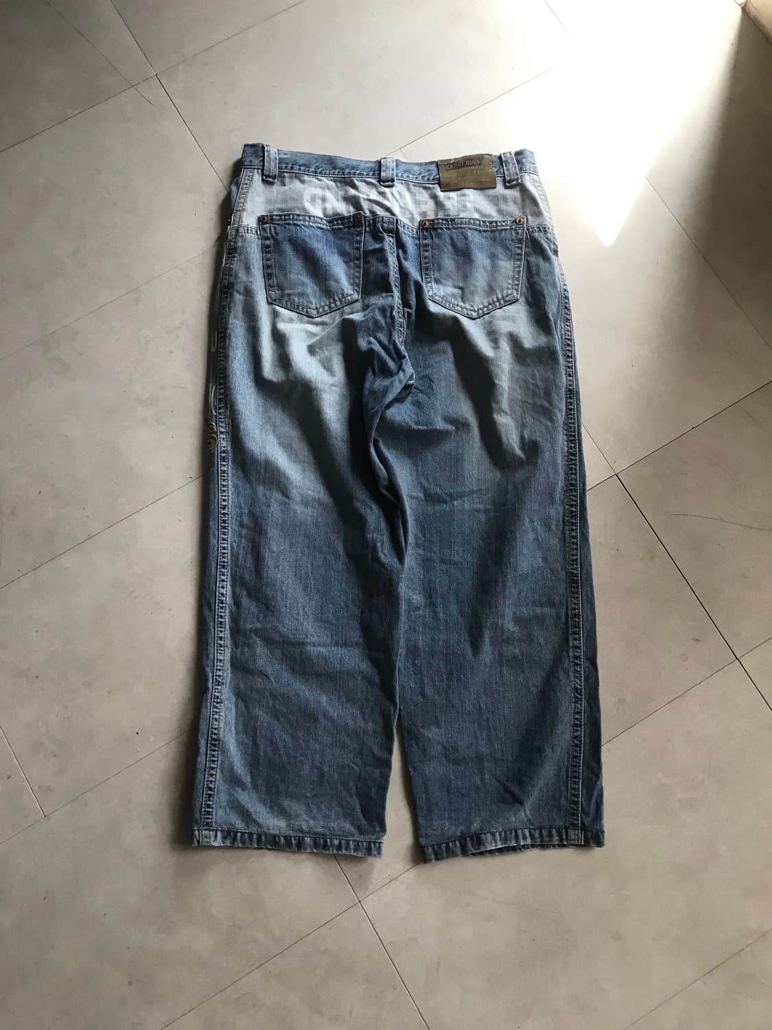 빈티지 00s 힙합 데님팬츠 상품이미지7