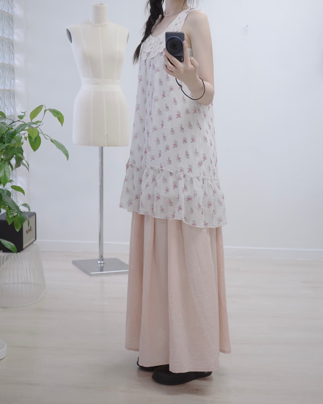 GPA flower mori one-piece 상품이미지6