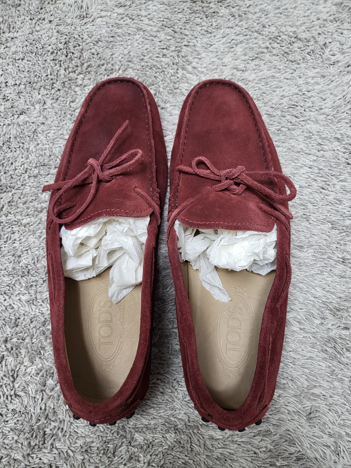 토즈 고미노 스웨이드 드라이빙 슈즈 9 (270) 상품이미지3