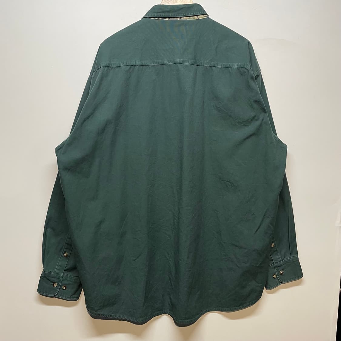 카벨라스 빅사이즈 그린 헌팅 셔츠 2XL 상품이미지4