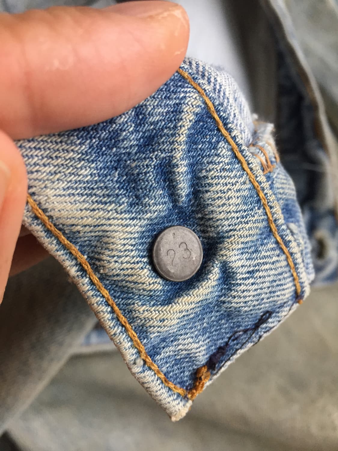 70‘s levis 646 블랭크탭 벨바텀 부츠컷 굿페이딩 상품이미지10