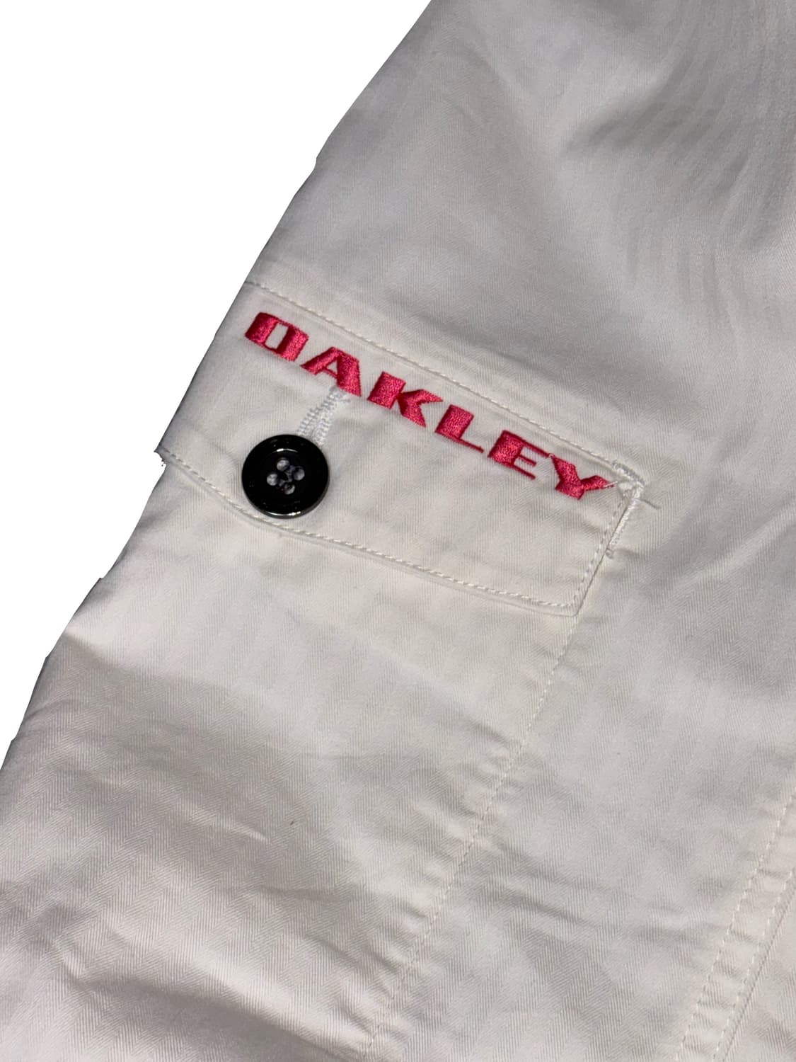 오클리 흰색 카고 포켓 팬츠 상품이미지3