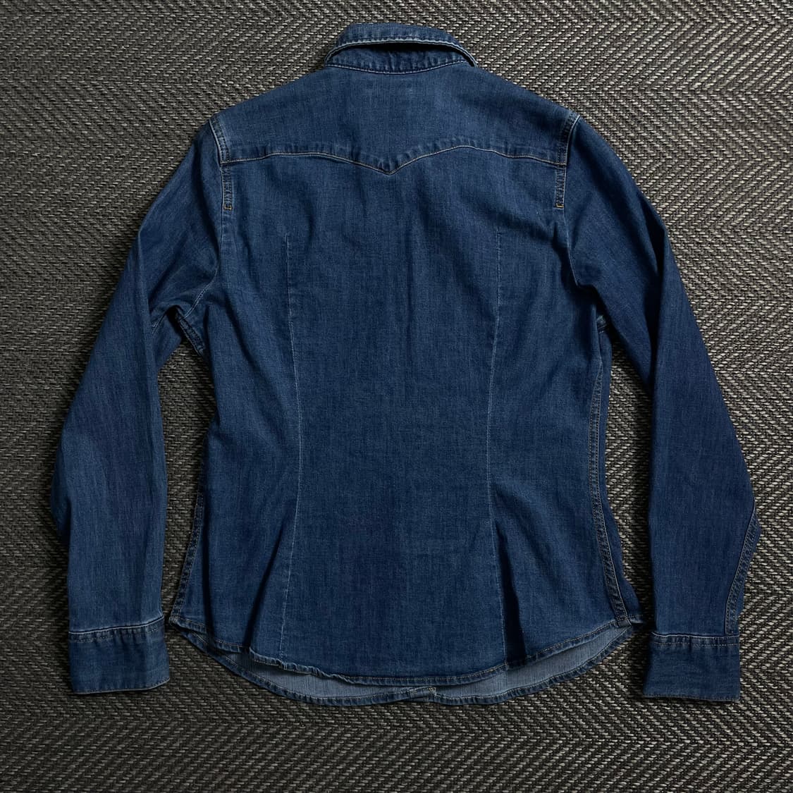 리바이스 USA 오리지날 우먼스 웨스턴 데님 셔츠 y 4102 상품이미지6