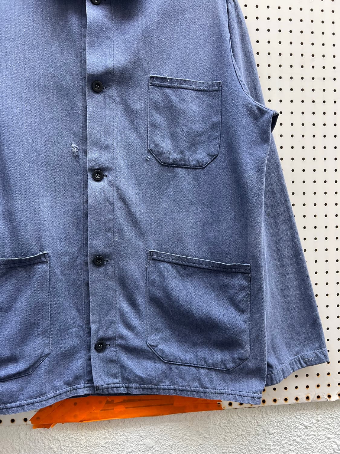 FADED OLD VINTAGE HBT 헤링본트윌코튼 프렌치워크자켓 상품이미지7