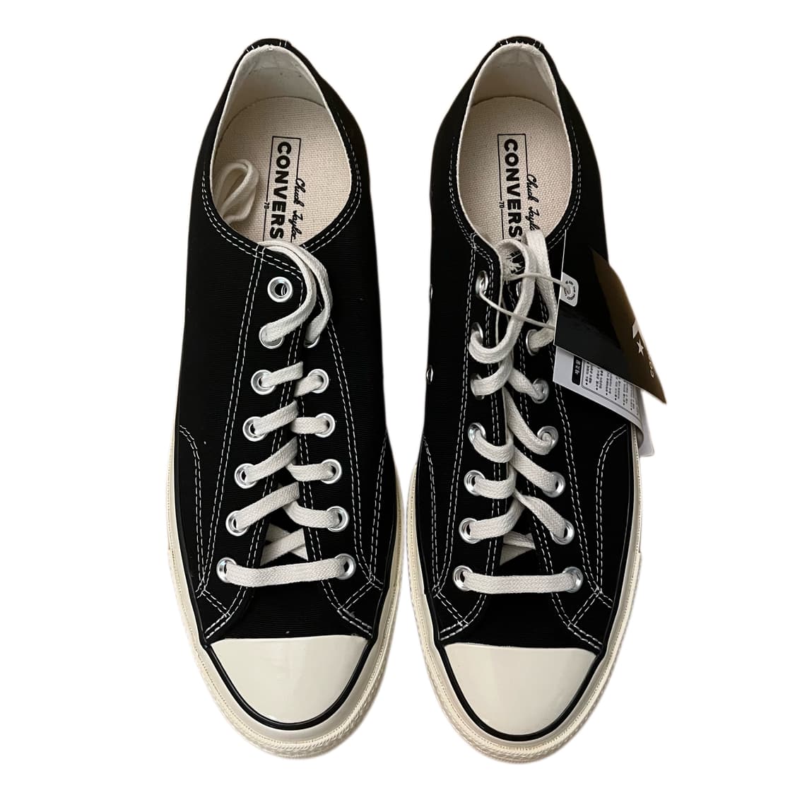 컨버스 척70 로우 블랙 290 새상품 상품이미지1