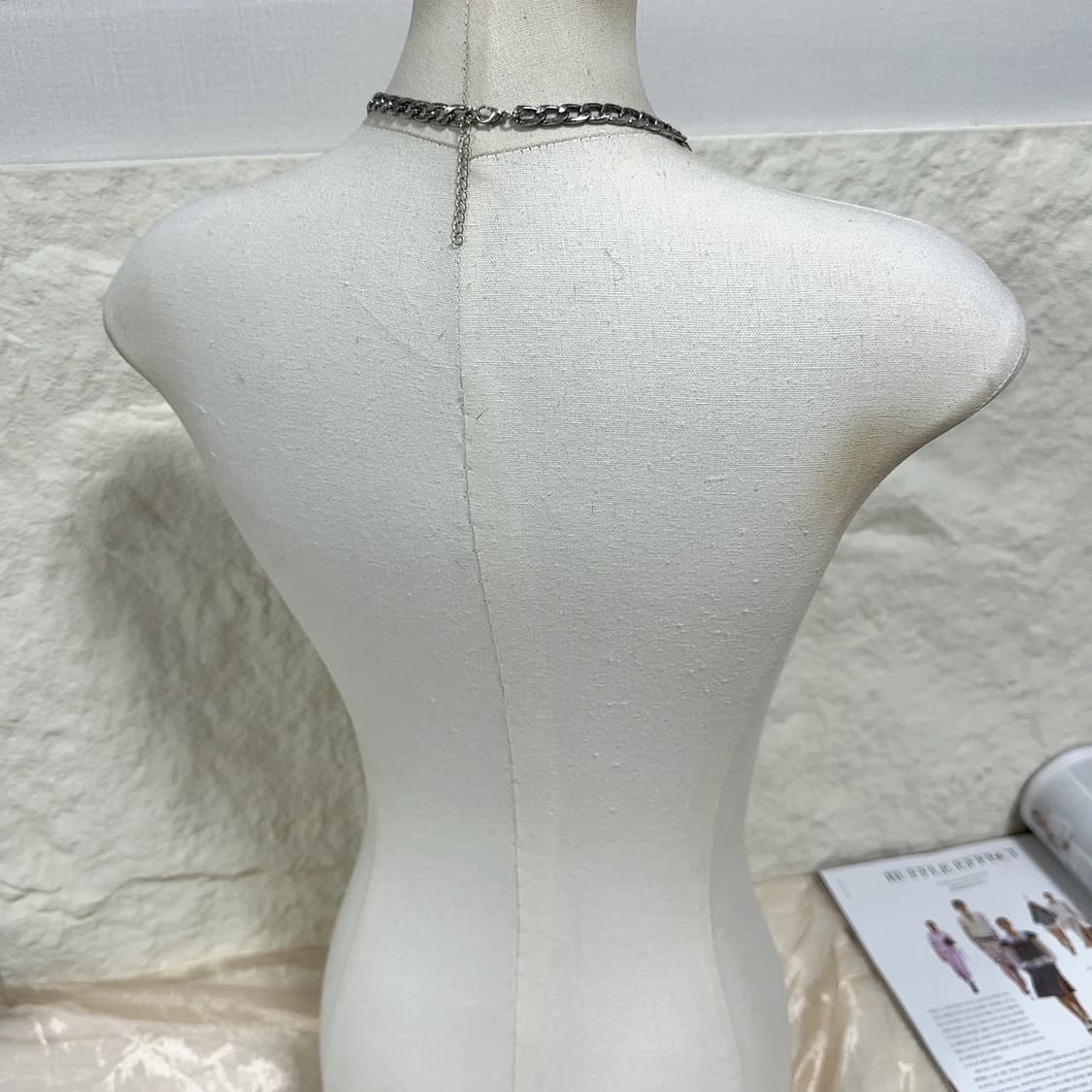 빈티지  나사못 쿠바체인  목걸이 상품이미지3