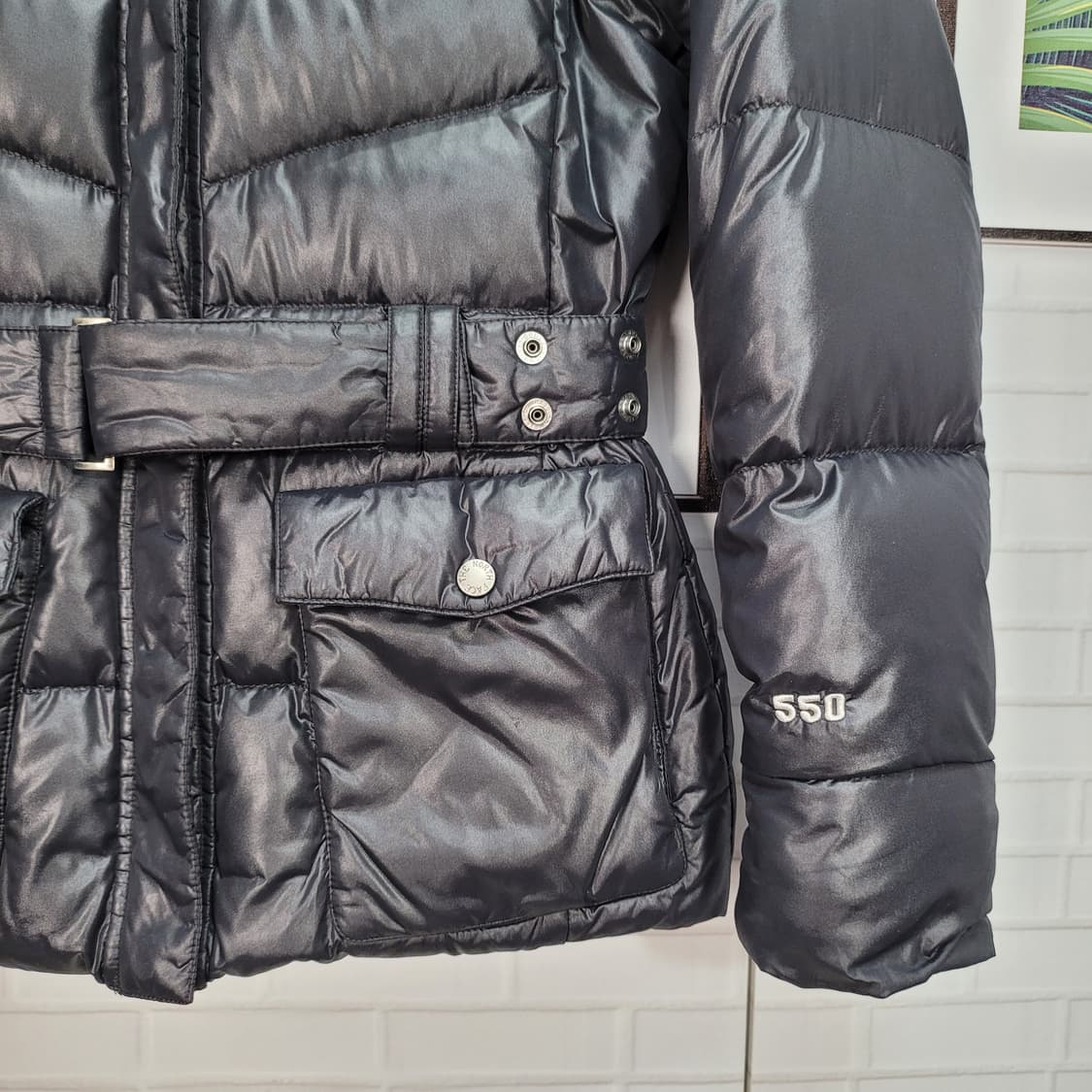 노스페이스 550필 구스다운 경량 패딩 집업 자켓 XS(85) 상품이미지6