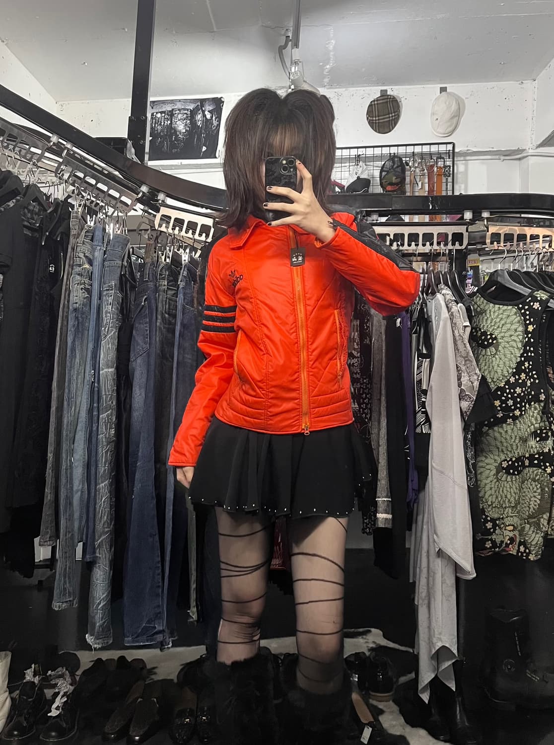 60‘s 서독제 아디다스 라이더 푸퍼자켓 상품이미지1