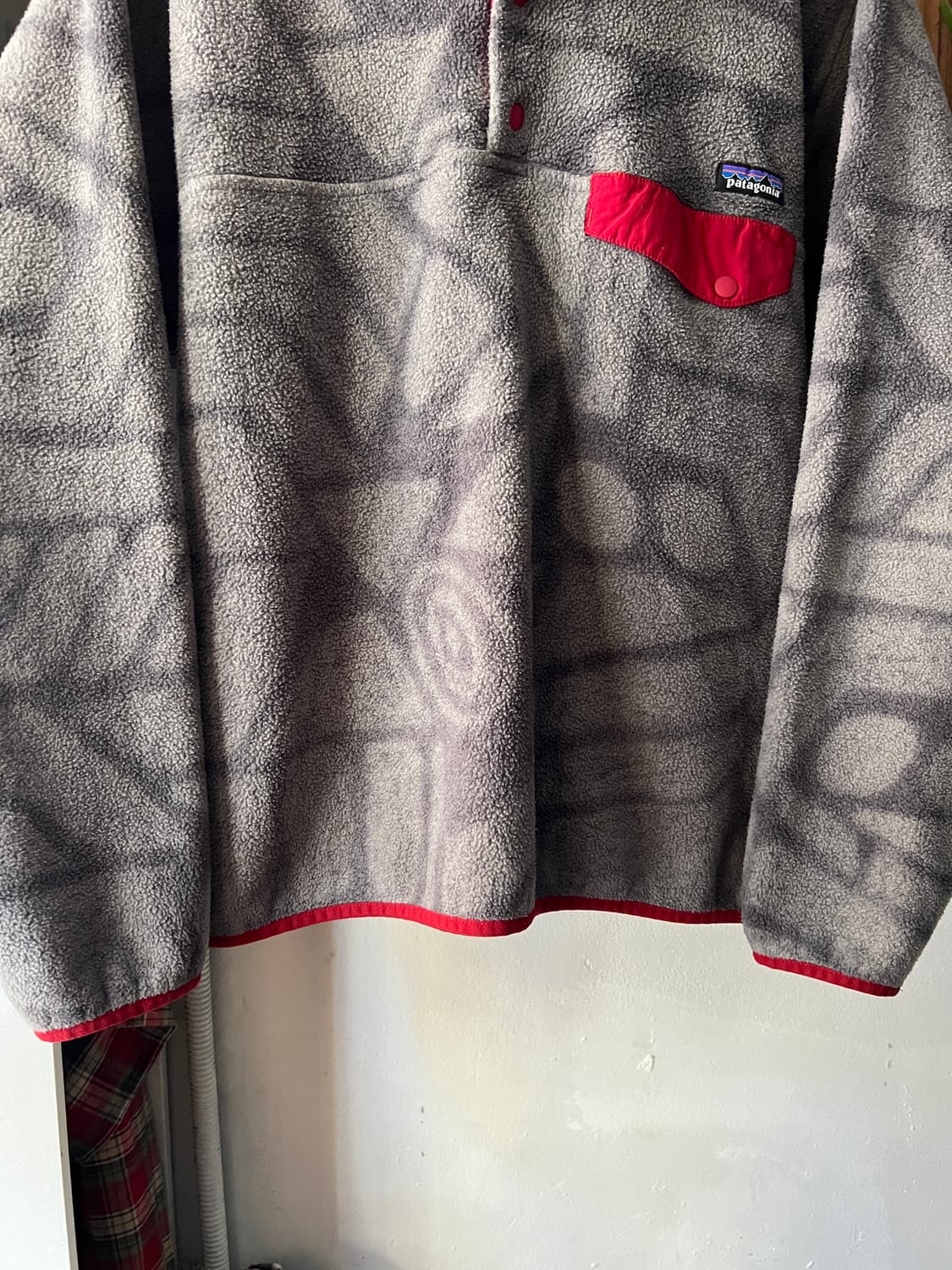 [L]파타고니아 신칠라 스톤크랙 패턴 셰일 아노락 플리스 상품이미지4