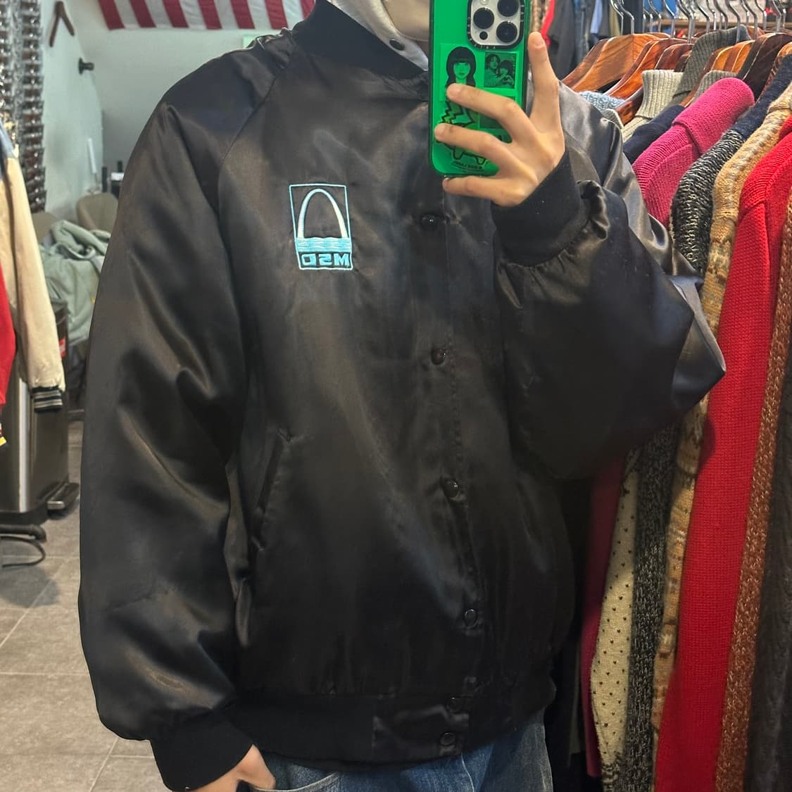 [NO.9] 빈티지 West Out 새틴자켓 상품이미지4