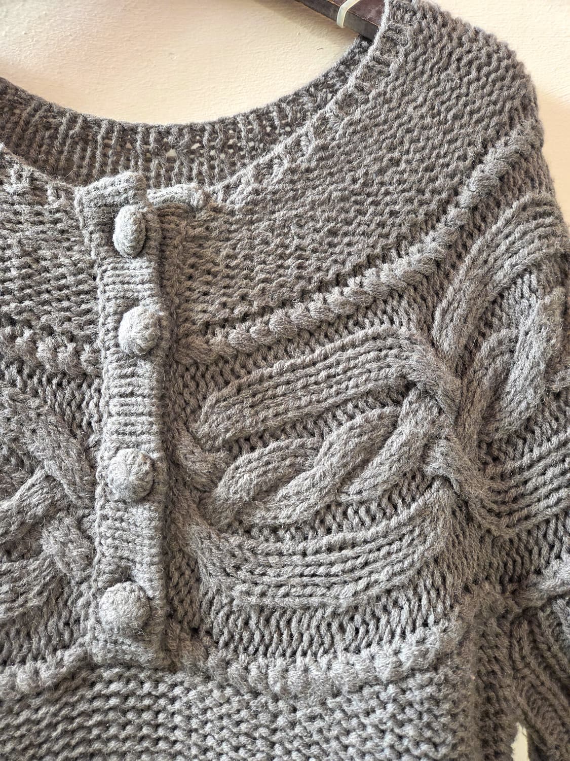 울 니트 원피스 상품이미지3