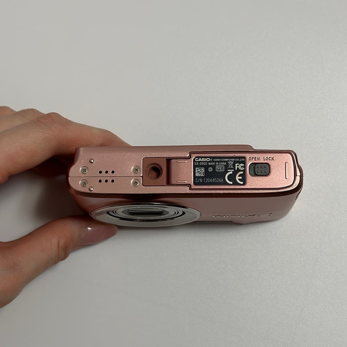 한국어/풀박 ✨)Casio 카시오 exlim z400 익슬림 핑크 상품이미지9