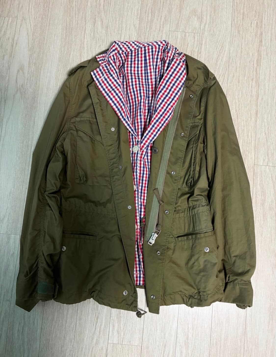 준야 와타나베 리버서블 야상 자켓 상품이미지2